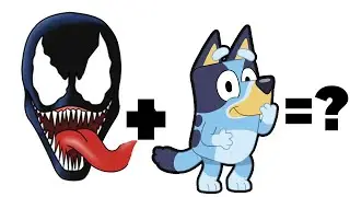 BLUEY + VENOM = ? What Is The Outcome?