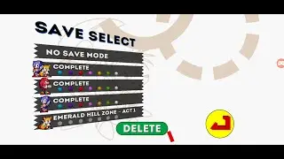 boring live, trying to complete sonic 2 save select