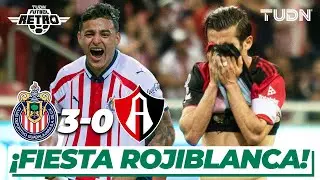 ¡Fiesta Rojiblanca! El Rebaño golea al Atlas I Chivas 3-0 Atlas CL 19 I TUDN