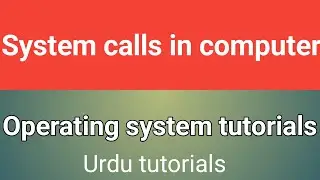 System calls, Grove your computer skills with us! 