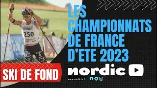 La vidéo des championnats de France de ski de fond d'été 2023