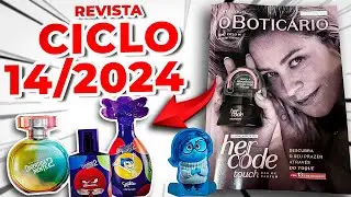 Revista O Boticário Ciclo 14/2024 NOVA LINHA DIVERTIDAMENTE 2😱😱