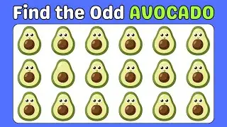 Find the ODD One Out ☺️🧑‍🦱 | Easy, Medium, Hard, Extreme, Insane Levels