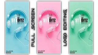 Full Screen Logo Editing in pixellab