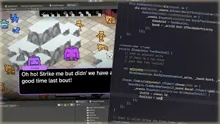 An hour of gamedev in 3 minutes (no talking)