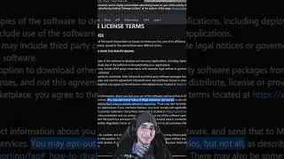 No podes desabilitar la telemetria en VS Code 