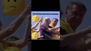 Bolsonaro empurrando gado velho puxa saco