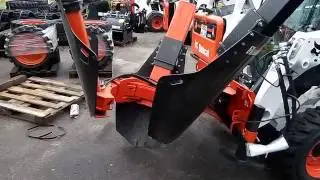 Установка пересадчика деревьев на bobcat S530