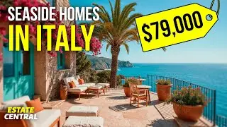 Amazing SEASIDE Homes in ITALY under $100,000