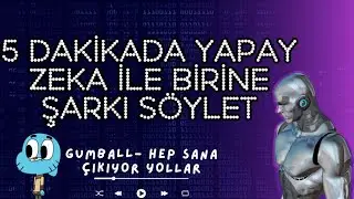 YAPAY ZEKA İLE BİRİNE ŞARKI SÖYLETMEK! #1