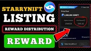 😱 Starrynift Airdrop Claim Reward 🤑StarryNift Listing Update 🤑 Price Prediction Starry Nift 💲