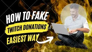 How to fake twitch donations