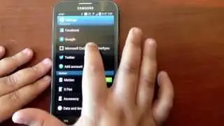 How to change your exchange password on DRIOD device