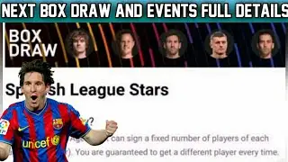 Next Upcoming Box Draw and Events & Club Selection APR'20'20 || Full Details || Pes 2020 Mobile
