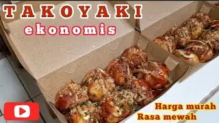 Resep Takoyaki Ekonomis || harga Murah rasa Mewah #idejualan