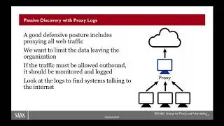 SANS SEC460 Enterprise Discovery - I Still Haven’t Found What I’m Looking For