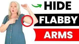 Hide Arms Flabby & Wrinkled Summer Fashion Over 50 & 60