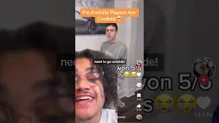 Pro Fortnite Players Need To Go Outside💀