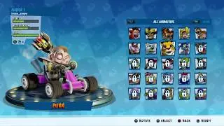 Crash Team Racing Nitro-Fueled часть2 Режим на время. Прошу прочитать описание.