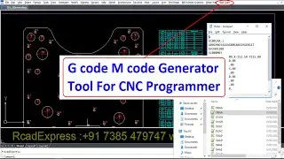 G code M code Generator Tool For CNC Programmer