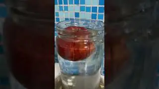 Тәжірибе: Алма суға бата ма?