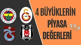 Fenerbahçe, Galatasaray, Beşiktaş ve Trabzonspor’un Piyasa Değerleri Şaşırttı!