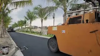 Thi công mặt đường BTNC9.5
