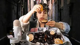 Midye ASMR | midye satıcısı | Midyeci Roleplay | TÜRKÇE ASMR Mukbang
