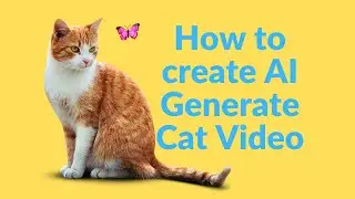 AI Generate Animation Video Text to Video Cats in the Bed Runway I How to Create AI Generate Video