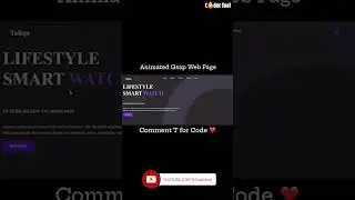 GSAP animations web designs 