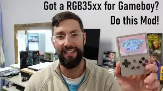 If you have a RGB35xx for Gameboy Color games, you need to do this!