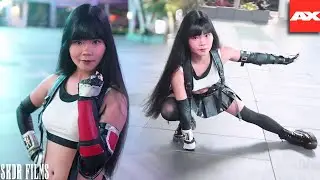 Tifa Lockhart Cosplay from Final Fantasy 7 Remake, at Anime Expo 2022 - 4K