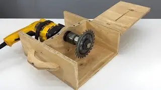 I Transformed a Drill into a Portable Circular Saw – DIY Tool Everyone Needs!