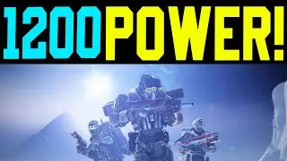 Destiny 2 MAX LIGHT GLITCH - 1200 POWER IN 1 HOUR! FAST EASY GLITCH! (Destiny 2 Beyond Light)