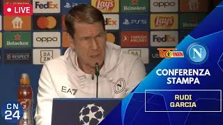 Rudi Garcia in conferenza stampa 🎙 Union Berlino Napoli | Champions League 🔴 VIDEO INTEGRALE