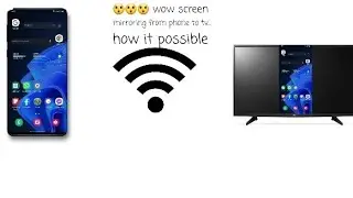 How to do screen mirroring from android to smarttv?
