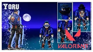 Roblox Yoru Outfit: Valorant Cosplay