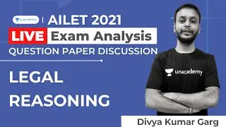 AILET 2021 Exam Analysis | AILET 2021 Legal Reasoning Paper Analysis  | AILET 2021 Analysis