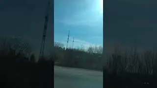Дорога из Северодвинска в Архангельск.