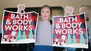 HUGE BATH AND BODY WORKS HOLIDAY HAUL | Soaps & Candles!