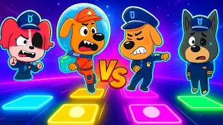 ❤️❤️❤️Sheriff Labrador Team Megamix🔥🔥🔥 🆚️ Sheriff Labrador Exe Team 😮 🔥🔥🔥 Who Is Best😵‍💫39