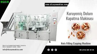 Kuruyemiş Dolum Kapatma Makinası - Nuts Filling Capping Machine
