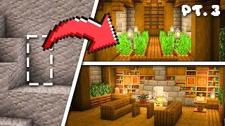 Minecraft: How to Build a Hidden Underground Base | Secret Base Tutorial - Part 3 of 3