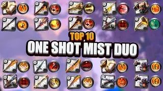 Top 10 Best One Shot Build 😈 2x2 MIST EDITION