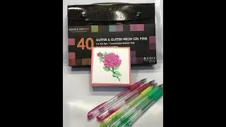 Coloring and Shading With Gel Pens - Doodle Art Pro