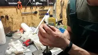 X-Fusion rear shock absorber service at NSK Bike Service