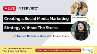 Creating a Social Media Marketing Strategy Without The Stress w/ Jessica Bruno, Content Strategist