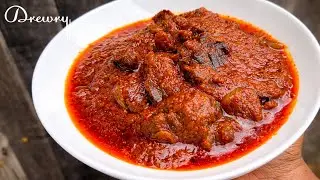 DELICIOUS GHANA BEEF STEW RECIPE | BIG POT