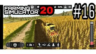 Corn 🌽 harvesting day two // fs20 gameplay //