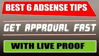 How do I get approved for Google AdSense | Google AdSence Approval